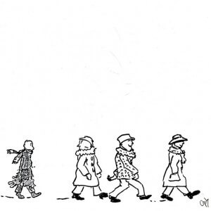 Illustration exclusion rejet psychologie