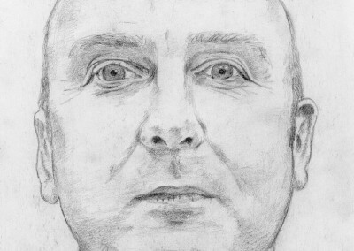 Dessin de portrait selon photo par Oph Lille
