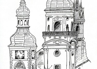 Dessin monument Oph Ophélie Glorieux