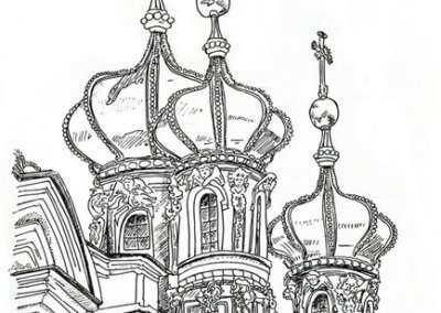 Dessin monument Oph Ophélie Glorieux