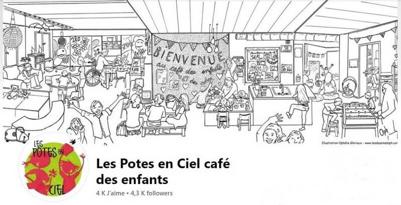 dessinateur lille ophélie café des enfants